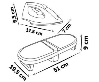 Tefal - Planche à Repasser Pliable