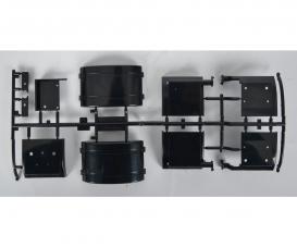 Rear Fender Y Parts, model spare part on sprue