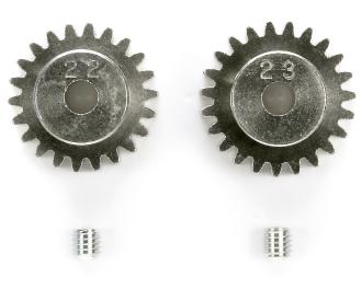 Motorritzel-Set 22/23Z Alu M06