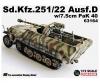 1:72 Sd.Kfz.251/22 Ausf.D w/7.5cm PaK 40