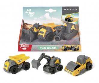 Volvo Micro Builders Construction Vehicle Set