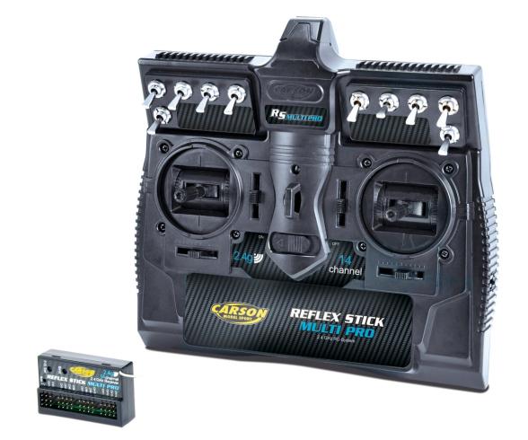 Reflex Stick Multi Pro, RC radio system, 14-channel