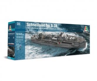 1:35 Schnellboot Typ S-38 /4.0cm Flak 28