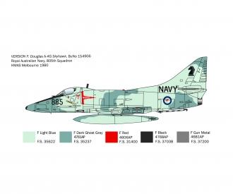 Italeri A-4E/F/G Skyhawk Aircraft Model Kit 1:48