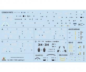 Italeri F-35C Lightning II Aircraft Kit 1:72
