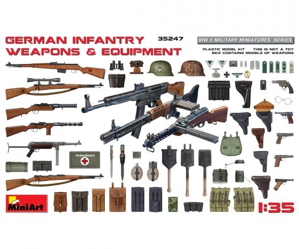 1:35 Ger. Infantry Weapons/Equipment-Set