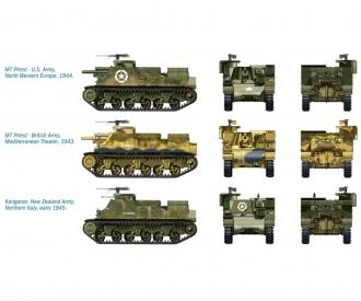 1:72 US M7 Priest 105mm/Kang. Kit d'ass.