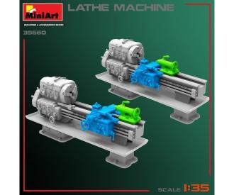 MiniArt Lathe Machine Model Kit 1:35 Scale