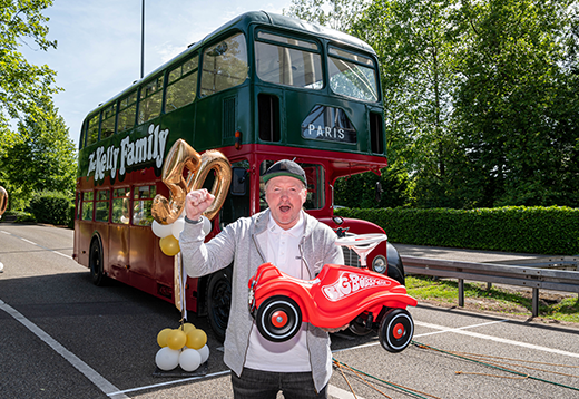 BIG Bobby Car-Weltrekord-50 Jahre Jubiläum