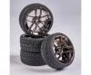 1:10 Wheel Set 10-spoke, RC wheels, smoke