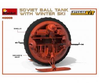 1:35 Sov. Ball Tank w/Ski/Interior Kit