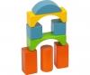 Coloured Wooden Blocks - 75 Pieces