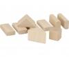 Natural Wooden Blocks - 100 Pieces