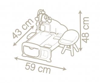 Smoby Baby Nurse Cocoon 3-in-1