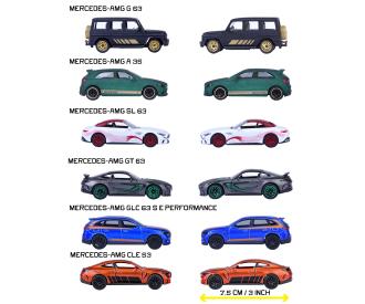 Mercedes-AMG Deluxe Cars, 6-asst.