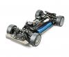 1:10 RC TT-02 Chassis, aufgebaut