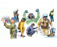 Italeri NATO Pilots and Ground Crew Figure Kit