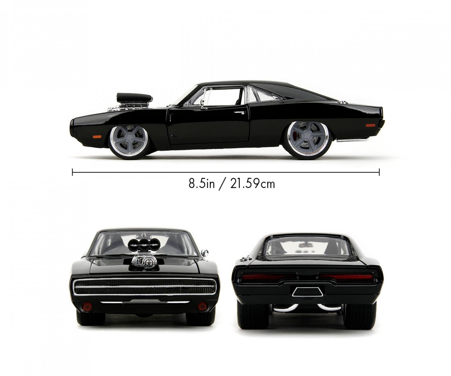 Amazon.com: Fast & Furious 1:24 Dom's Dodge Charger Die-cast