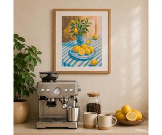 Lemon Still Life 24 x 30 cm - Painting by Numbers