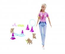 Steffi LOVE Dog Trainer – Poupée dresseuse de chiens