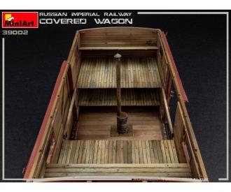 1:35 Rus. Imperial Railway Covered Wagon