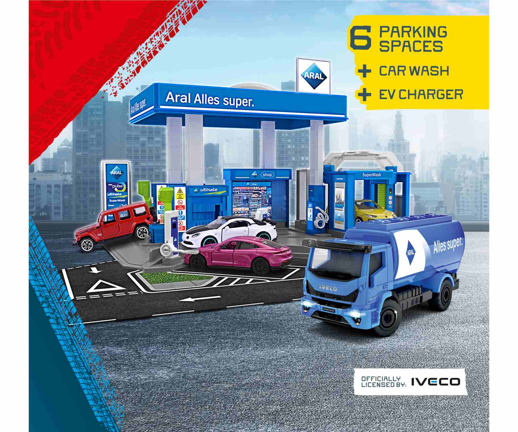 Petrol Station Aral + 1 Vehicle online kaufen | Majorette