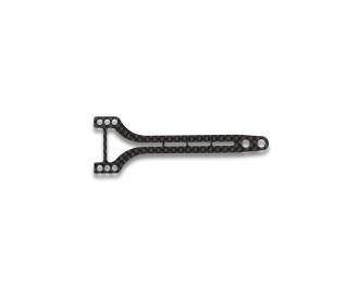 TRF421X Carb. Oberdeck hinten/2tlg. 2mm