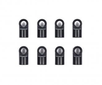 Kugelpfanne kurz 5mm M3, model accessory, 8-pack