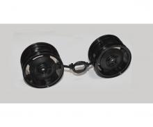 Rear Wheels, model accessory, black wheel set