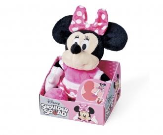 Disney Minnie Mouse Shoulder Squad Plush, 12 cm