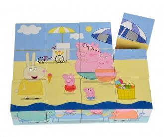 Peppa Pig, cube d'images