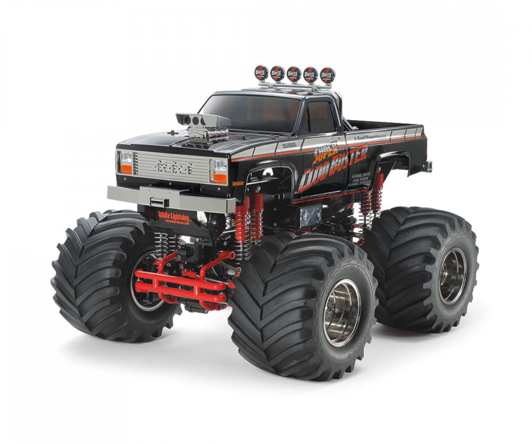 スーパークラッドバスター TAMIYA SUPER CLOD BUSTER 1:10 RC Super Cloud Buster Black Edition online kaufen | Tamiya