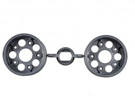 1:10 Porsche 911 RSR front wheel set, 26 mm