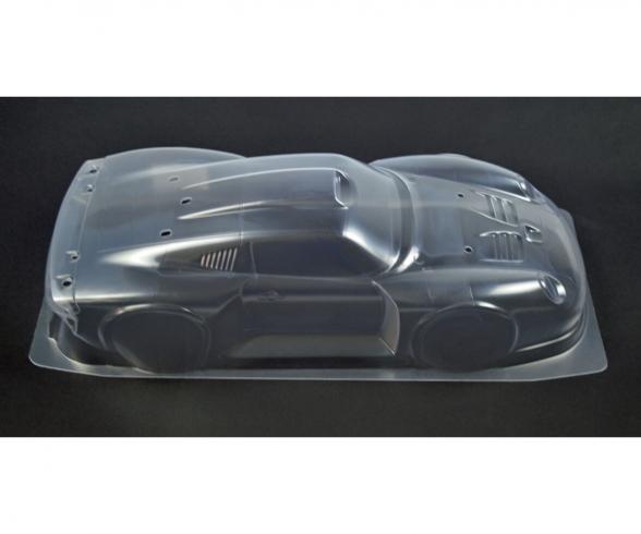 Porsche 911 GT1 body shell for RC chassis