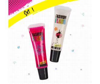 Fash!onFlash LipGloss To-Go, 3-ass.