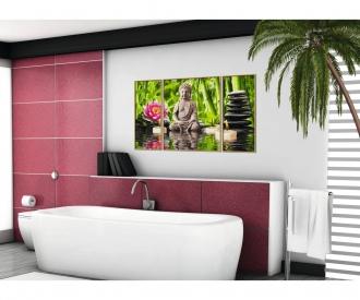 SPA - Time for You! Triptych - Painting by Numbers