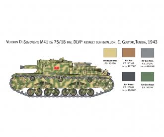 Italeri Italian Tanks & Semoventi Model Kit