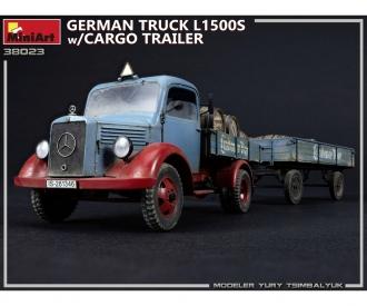 1:35 Camion allemand L1500S avec remorque