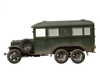 1:35 GAZ-05-194 Ambulance (3 essieux)