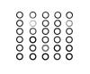 Shim Set 4mm (10) 0,1/0,2/0,3