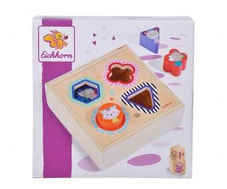 Eichhorn Friends Shape Sorter Box