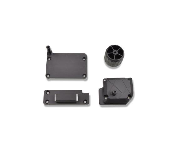 Drakuro RC box covers & wheelie wheel