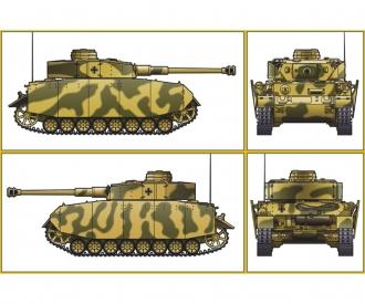 Italeri Panzer Kpfw. IV Model Kit 1:72 Scale