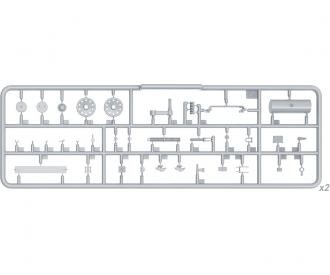 1:35 Sov. SU-122 Première production Intérieur