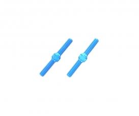 Alum. Turnbuckle Shaft 3x23mm  (2) blue