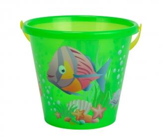 Sand Bucket transparent, 4 versions