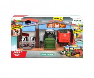 Fendt Farm Station Tractor Playset 30 cm