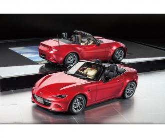1:24 Mazda MX-5, scale model kit, open-top body