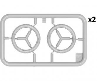 1:35 Austin Arm.Car 1918 Brit. Interior