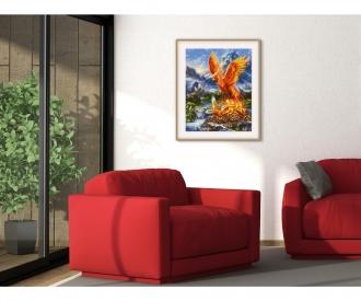 Phoenix from the Ashes 40 x 50 cm - Painting by Numbers
